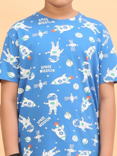 Image of Ninos Dreams Boys Cotton Coord Set /Boys Night Suit /Boys Loungewear /Boys Night Dress