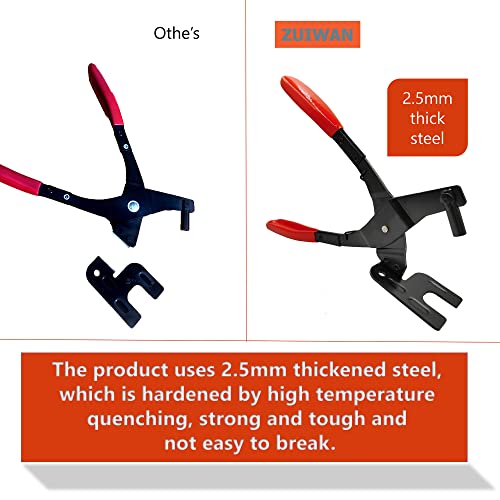 Zuiwan Rubber Exhaust Hanger Removal Pliers Tools,Muffler Hanger Removal Tool,Exhaust Grommet Pliers #TOP3