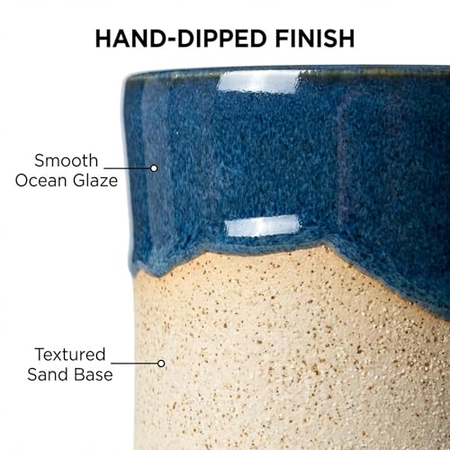 Taza artesanal Cape Shore 16oz con diseño faro miniatura 3