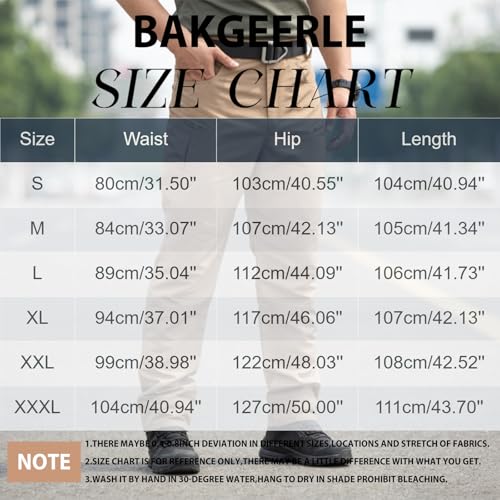Tactical Pants for Men Waterproof Construction Cargo Pants with Pockets Ripstop Hiking Big and Tall Work Pants2