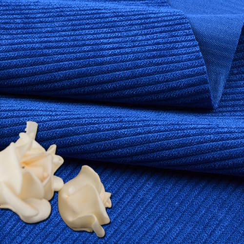 Tissu velours côtelé pour canapé et vêtements d'hiver coupon de 5m vert