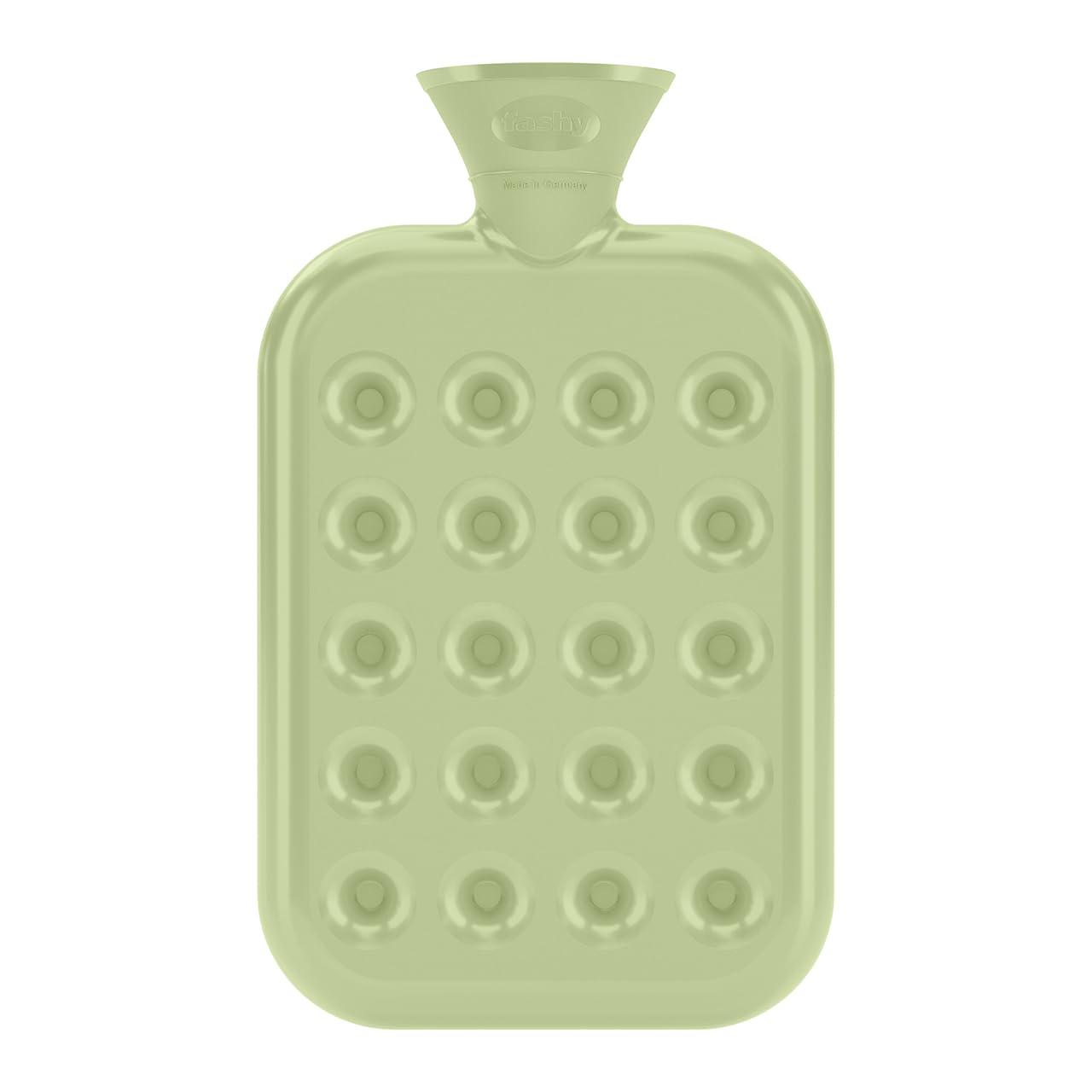 Fashy Honeycomb Hot Water Bottle, 1.2 L, Green