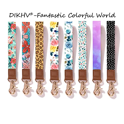 Dikhv® - Wrist Lanyards - Cool Key Chain Holder Keychain With Wristlet Strap Lanyard (C) #TOP3