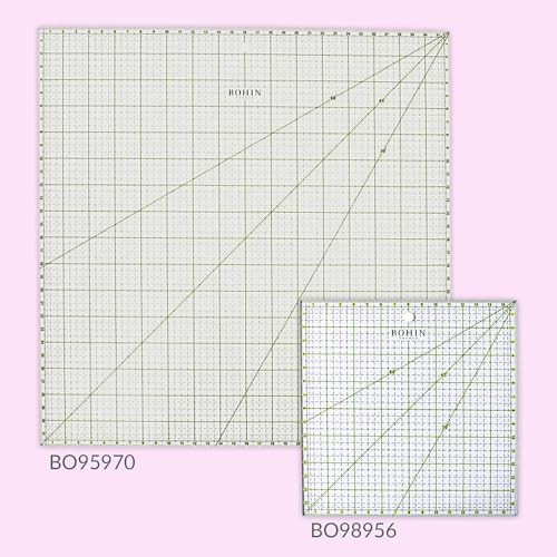 Règle de patchwork Bohin Quilt ruler squared 32x32cm grand format acrylique de couture - 3