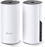 TP-LINK Deco M4 2-pack wireless router Dual-band (2.4 GHz / 5 GHz) Gigabit Ethernet Black,White Deco M4 2-pack, Dual-band (2.4 GHz / 5 GHz), IEEE 802.11ac, 867 Mbit/s, 300 Mbit/s, 867 Mbit/ - 2