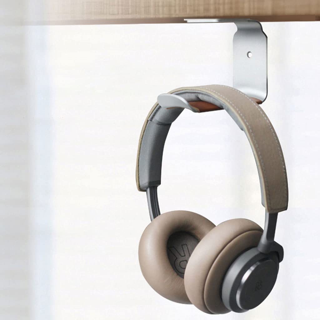 MRKU Support pour Casque Audio, Crochet de Fixation, Support Universel en Alliage d'aluminium, Fixation Murale, métal.