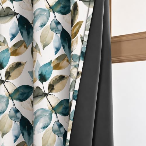 Best Curtain Sets: Festive Blackout vs Sheer 31 HOMEMONDE 100% True Blackout Printed Curtains 7 Feet Door Set of ...