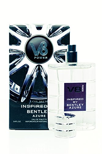 V8 Power Cologne, Inspired By Bentley Azure 3.4 Fl. Oz./100 ml Eau De Toilette