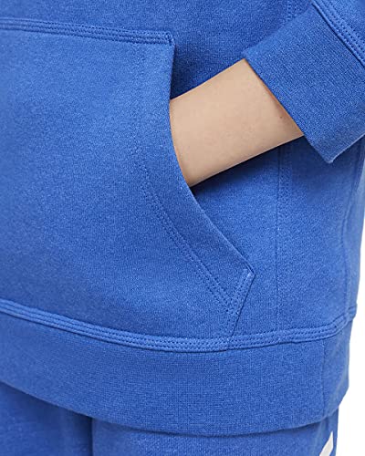 Nike Boy's Sportswear Club + HBR Pullover (Big Kids) Game Royal/Heather MD (10-12 Big Kid)4