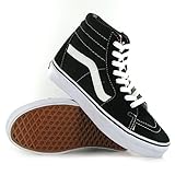 Originale suola waffle Vans UA SK8-Hi, Sneaker Unisex-Adulto, Nero Bianco, 39 EU