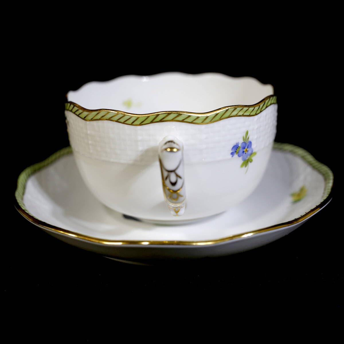 大倉陶園 アレキサンドリーヌ カップ&ソーサー 6客セット 食器 洋食器