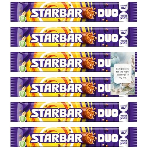 Chocolate Hamper Bundle Treat With Starbar Duo Chocolate Bar (6 Pack) Gift By Oerich