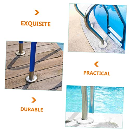 Escudo para barandilla de piscina Mipcase 1 par acero inoxidable miniatura 5