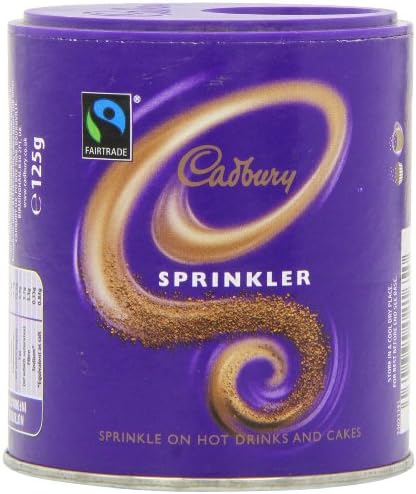 Cadbury Chocolate Sprinkler, 125g (Pack of 6)