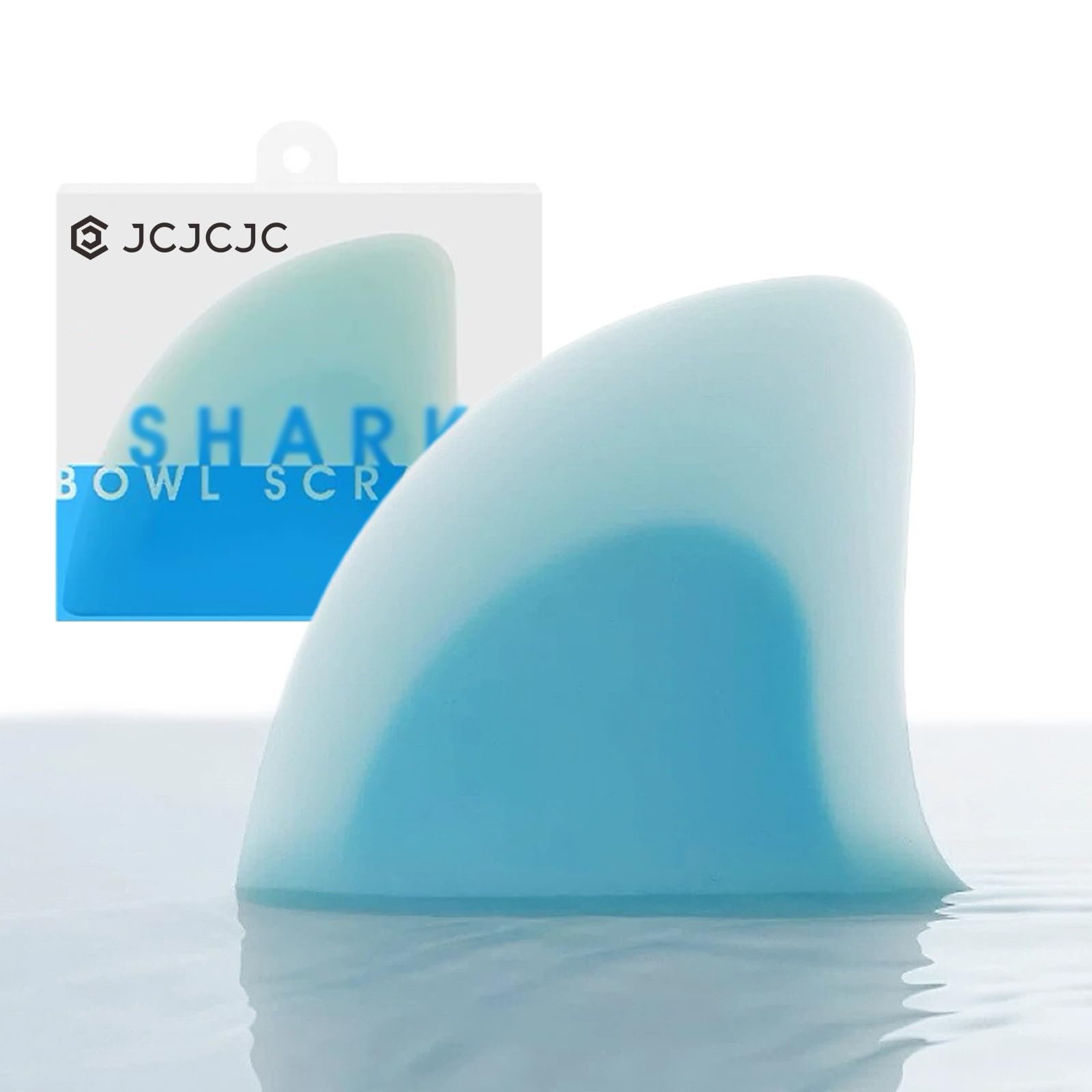 JCJCJC Silicone Shark Fin Bowl Scraper