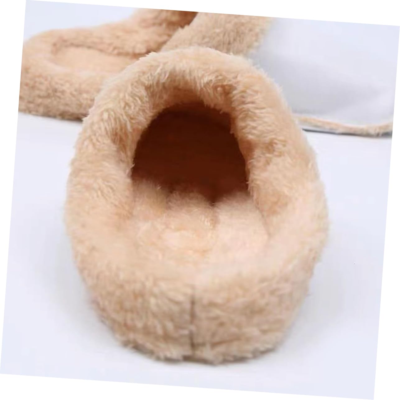 5pares Inserts De Invierno Para Zapatillas De Mujer Forros De Peluche Extraíbles Plantillas Cálidas y Suaves Para Calzado Agujereado Confortables y Fáciles De Limpiar