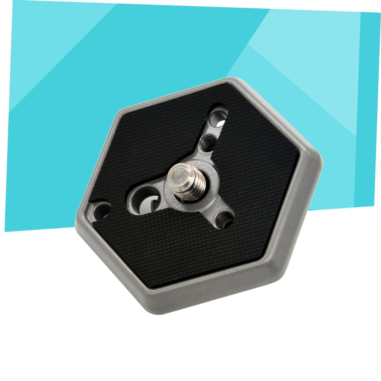 OSALADI 2piezas Placa De Liberación Rápida Hexagonal De Adaptador Compatible Accesorio De Estudio Fotográfico