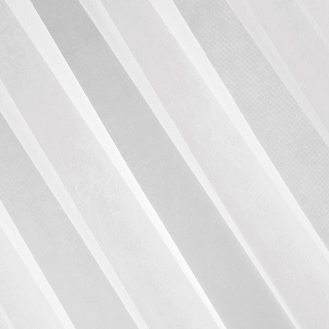 Eurofirany Gardine Vorhang Voile Glatt Transparent Kräuselband 1 STK. Durchsichtig Hochwertig Schlafzimmer Wohnzimmer Elegant Edel, 300x250cm