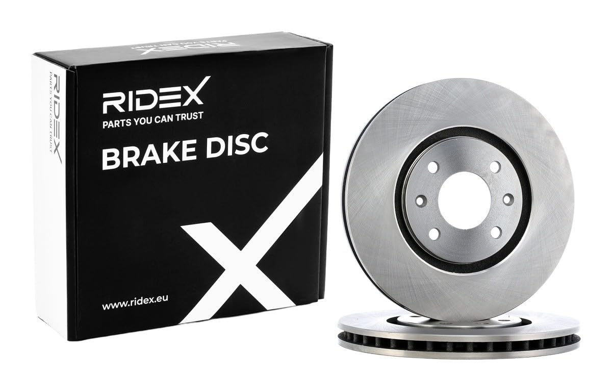 RIDEX 82B0683 Disque de frein Avant sans vis/boulons Compatible avec PEUGEOT 406 Berline 8B
