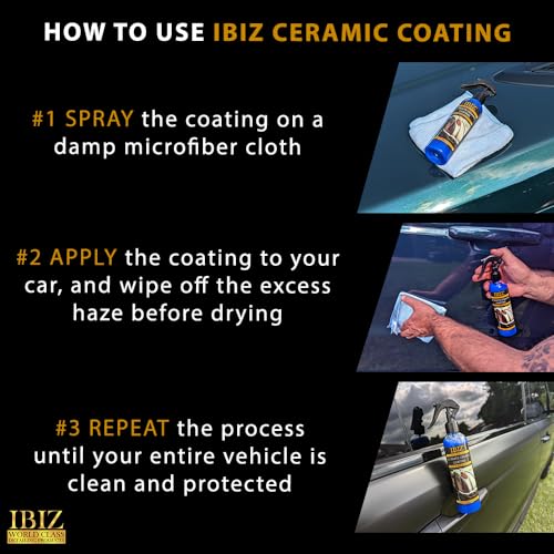 Cera Cerámica IBIZ Ultimate para Autos en Spray miniatura 5