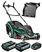 Produktbild Bosch Akku-Rasenmäher Rotak 430 Li mit 2 Akkus 36 Volt 2,0 + Ladegerät AL 3620CV + Mulchkit Multimulch