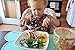 Upward Baby Kids Utensils Set - Interlocking 6 Piece Sensory Spoons and Forks for Self-Feeding - Toddler Silverware - Fun Stainless Steel Utensils for Toddlers - 12 Months Old + Baby Led Weaning
