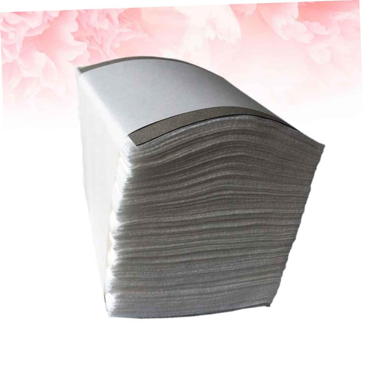 300 Pezzi Pad Struccanti Lavabili Non Tessuto Bianco, Salviette Viso Protettive e Igieniche per Rimozione Trucco a Casa