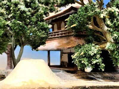 お寺、ジオラマ✨プラモデル✨１/１５０✨ハイクオリティ⚡お寺混合２点情景ジオラマ Amazon.co.jp: ミニチュア?プラモデル?1 150?お寺?銀閣寺