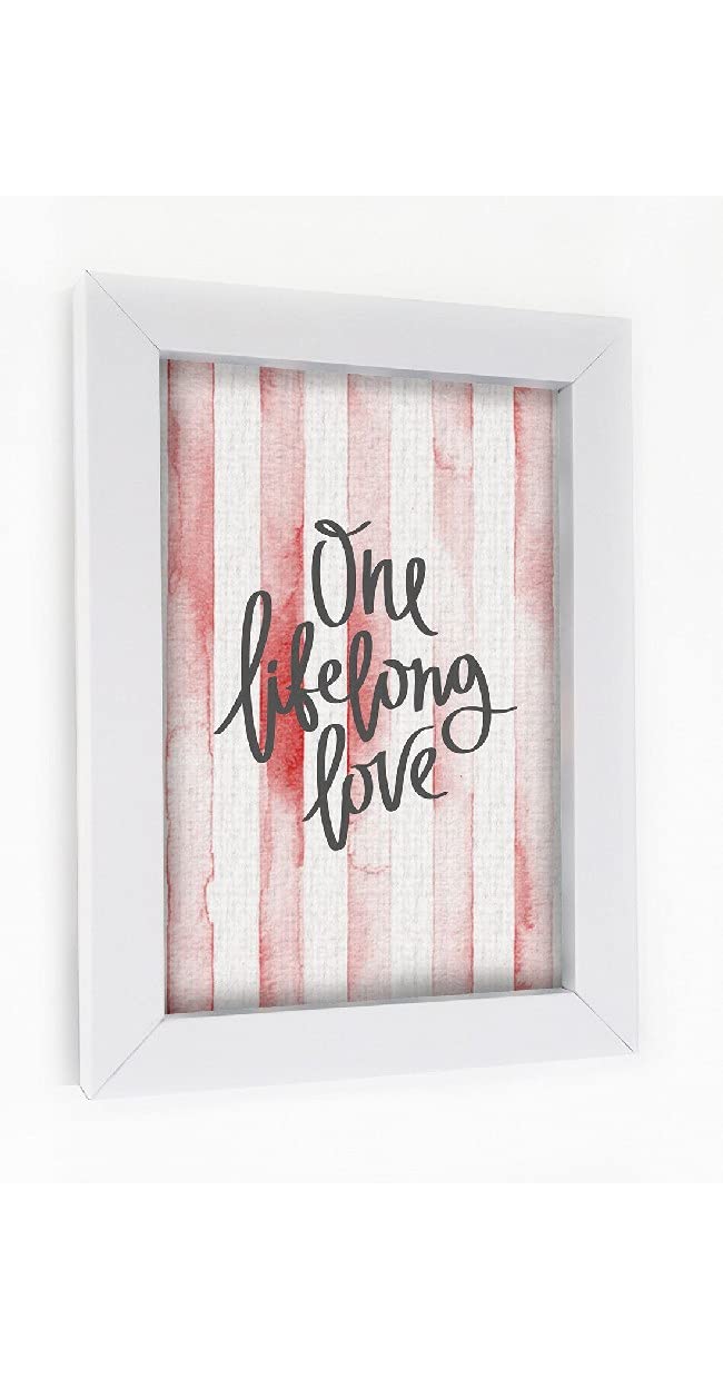 Tableau avec cadre Homemania multicolore en polyester et MDF 30x40cm