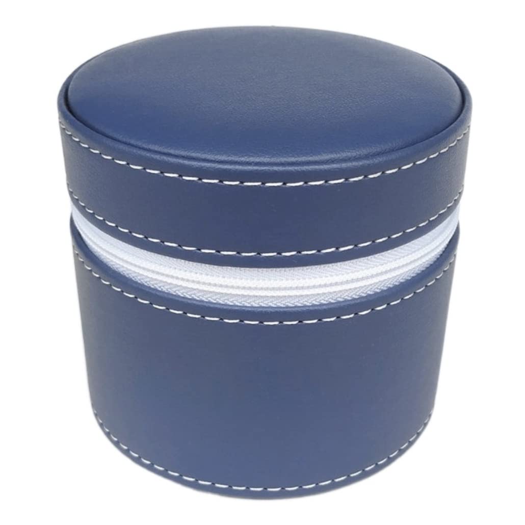 ANVLOJRIH KYUSAR Watch Box Watch Organizer Single Watch Box Storage Box Watch Storage Box Travel Watch Case Watch Box For Men Women Watch Case Watch Holder (Blue : Blue)