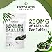 Organic Chlorella Tablets | Kosher | Potent Supplement, All-Natural Chlorophyll, Green Algae superfood, Broken Cell Wall | High in Protein & Iron, no additives, Vegan - 400 Tablets