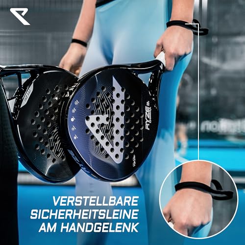 Padel-Schläger Ryze Chimera aus Kohlefaser und Fiberglas