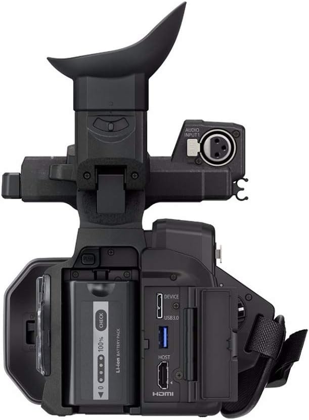 Panasonic HC-X1000 4K Ultra HD 60p/50p Professional Camcorder, 20x Optical Zoom,Black