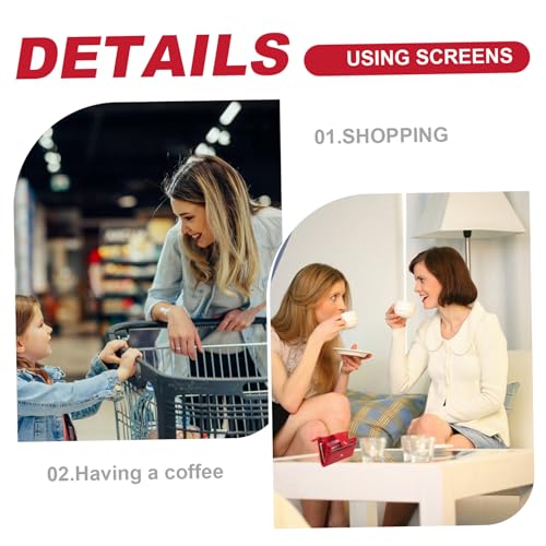 Women's Wallet Small 4.5x3.5x1'' PU Credit Card Wallet with Button Closure Portable Women with Multiple Pockets for Cash, Cards, ID and Coin Gift for Womens Small3