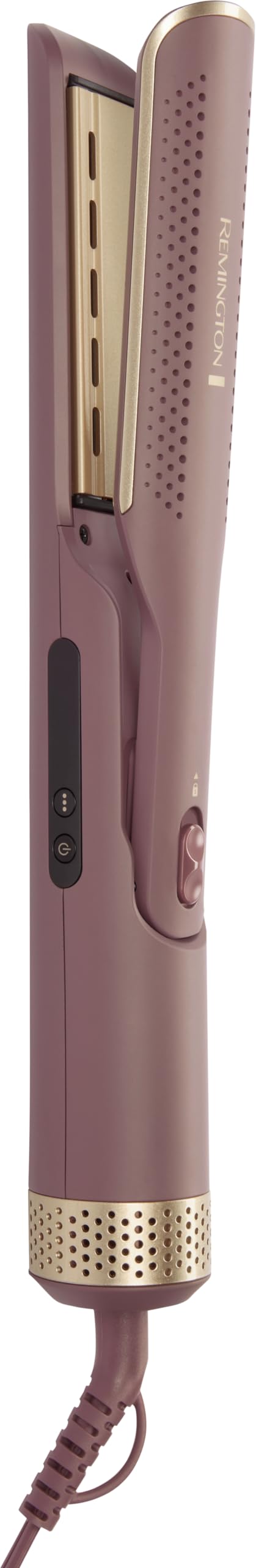 Remington AIRvive™ 2-in-1 Air Styler, AS8930AU, Two Styling Modes, Ionic Technology, Purple/Muave Curved Casing, Ultra-Smooth Ceramic Coating, Fast Heat Up, LED Display, Floating Plate System