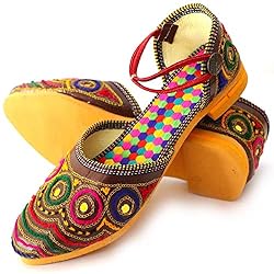ASIDEA Multicolor Jutti for Women | Punjabi Jutti for Women & Girls