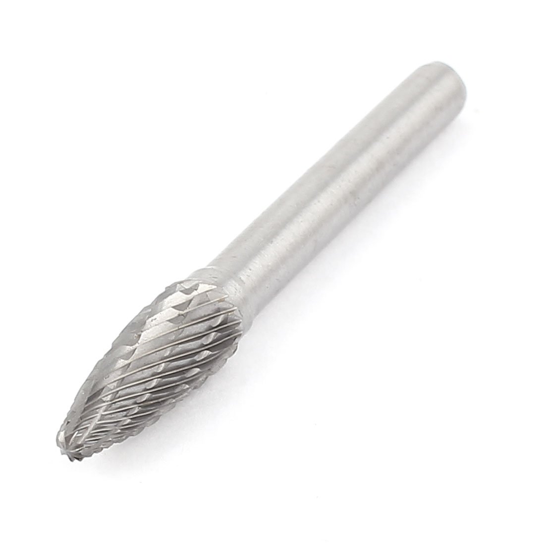 Aexit 6mm Shank Abrasive Wheels & Discs 8mm Taper Tungsten Steel Solid Carbide Rotary Files Cutter Surface Grinding Wheels Drill Tool