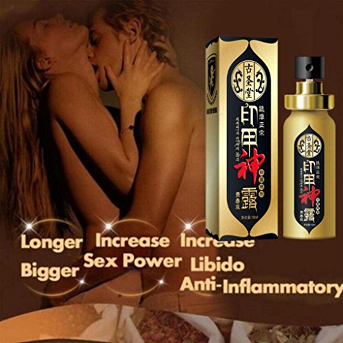 Tuu 10ML Man External Penis Delayed Bigger Thickening Erection Bacteriostasis Oil (Gold)