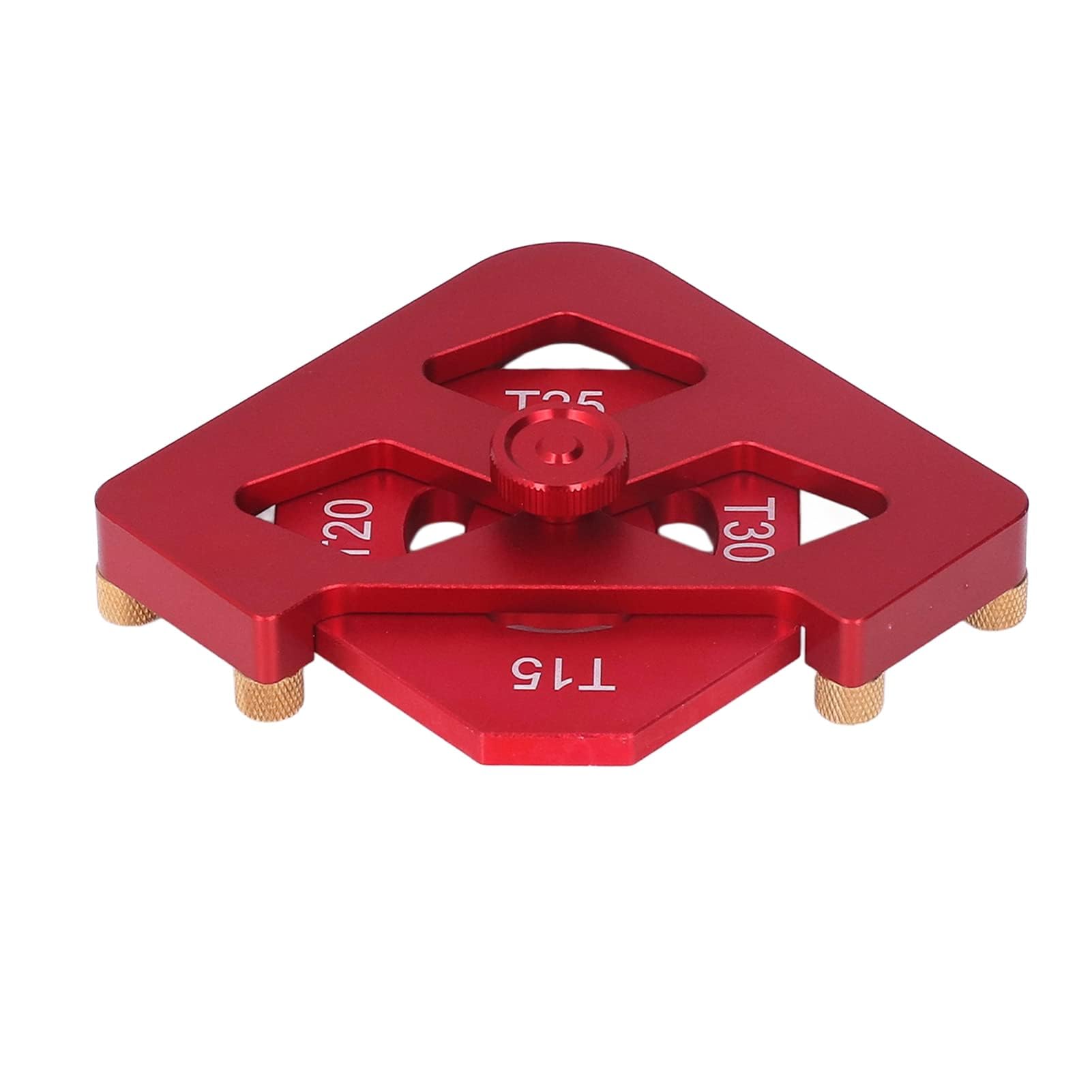 Aluminiumlegierungs-Router-Schablonenset für Holzbearbeitung, Rundwinkel-Radiusschablone-Werkzeugsatz, Schnellwechsel-Schablonen für Bilderrahmen, Tische, Möbelbau, inklusive R15 R30, T15