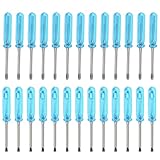 HAMPPLIES Teiliges Mini Schraubendreher Kreuz Flachkopf Tragbar Präzise Kunststoffgriff Ergonomisch für Kleingeräte Reparatur Langlebig Handlich