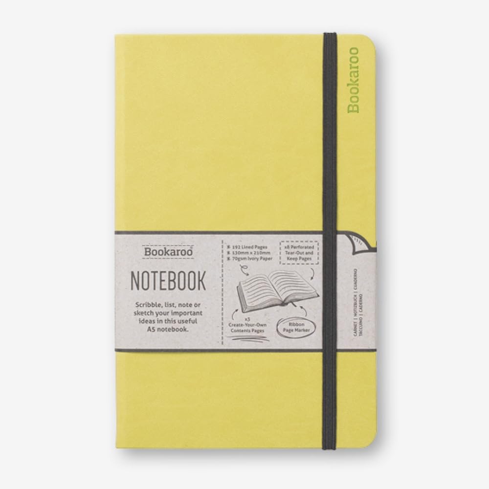 IF Bookaroo A5 Günlük Sarı