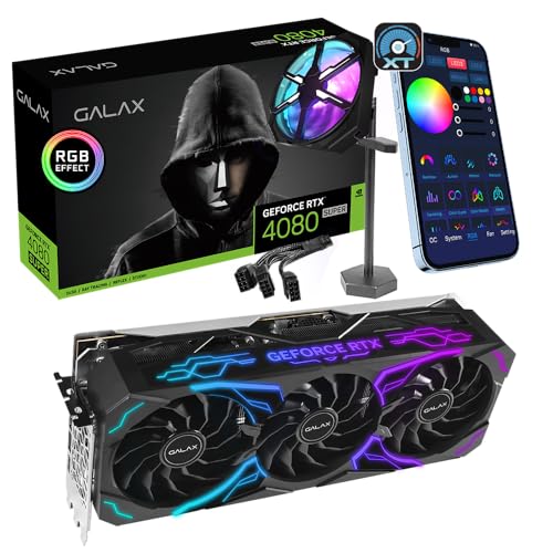 Galax, Placa de Vídeo RTX 4080 SUPER SG 1-Click OC GALAX GeForce, 16 GB GDDR6X, DLSS 3, Ray Tracing - 48SZM6MD9RSG