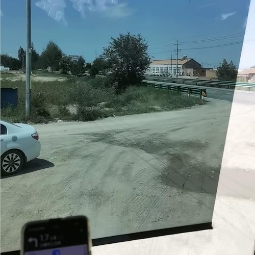 Persiana Enrollable Retráctil para Ventanas, 4 Estilos 80%-99% Bloqueo de Luz, Aislamiento Térmico Protector Solar con Ventosas Ganchos Adhesivos para Hogar Oficina Coche(HD Black,W42 x H120cm)