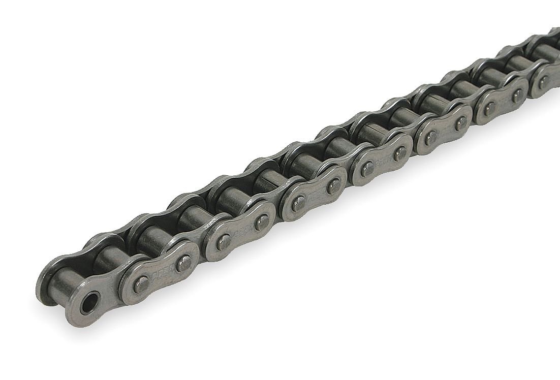 Roller Chain, Riveted, 50Ss Ansi, 10 Ft.: Amazon.com: Industrial ...