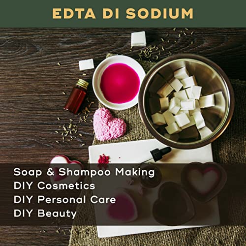 Image of BRM Chemicals EDTA DI Sodium - 5 KG For Soap Making, Shampoo Making, Cosmetic Making & DIY Personal Care For Face, Hair, Skin & Body
