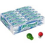Airwaves Menthol Extreme Chewing Gum 14g x 30 Packs (Full Box) – Sugar Free Extra Strong in Menthol Gum – Long Lasting Fresh Breath (2 x gummy candy 10g)