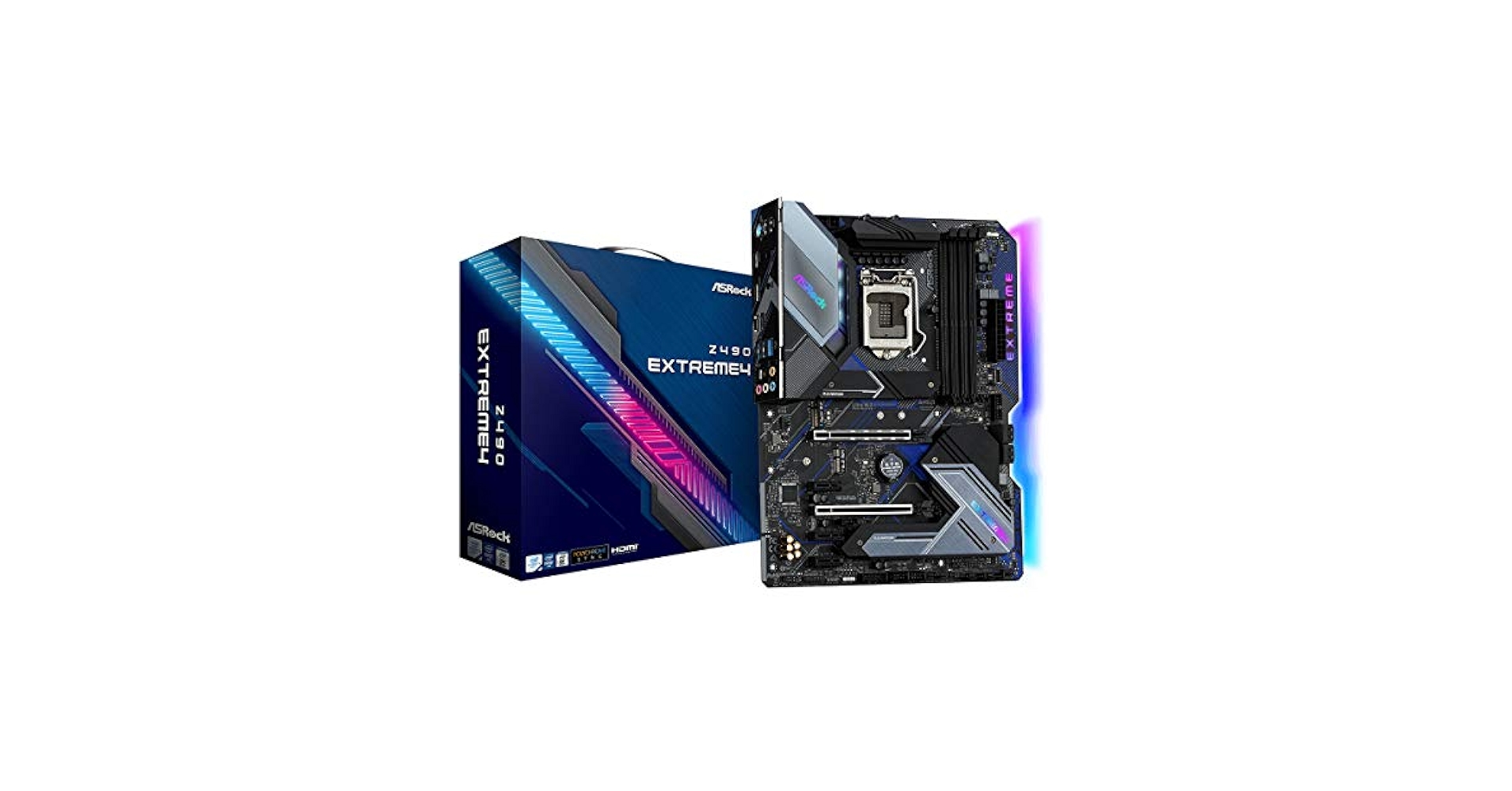 CPU i7 10700F  ASRock Z490 EXTREME4 Amazon.com: ASRock Z490 Extreme4 Supports 10 th Gen and