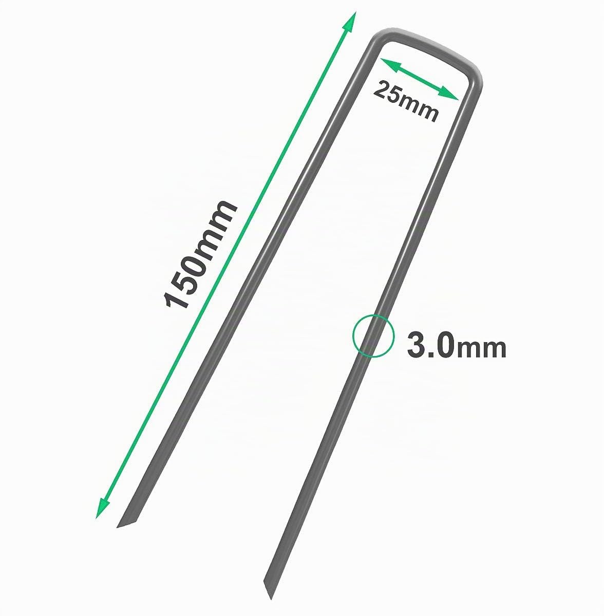 Prato Sintetico 2x4 Mt Altezza 7mm 4 Picchetti Acciaio Inclusi Finta Erba Giardino Esterno Interno