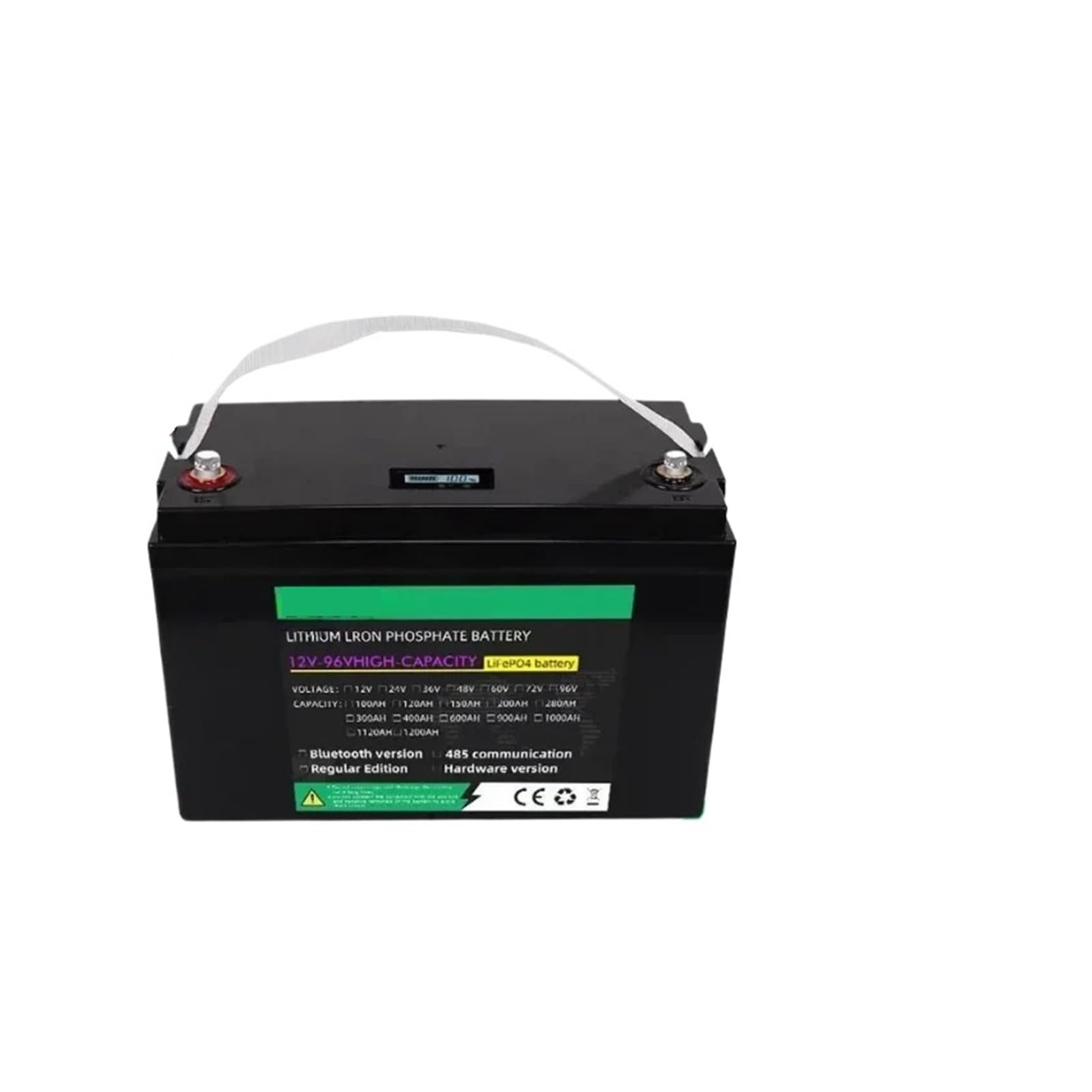 Batteria Al Litio LIFEPo4 A Ciclo Profondo 12V 100AH-150AH 24V 36V 40AH-80AH | Con BMS Bluetooth e caricabatterie for sistemi di energia rinnovabile(24V 80Ah lifepo4)
