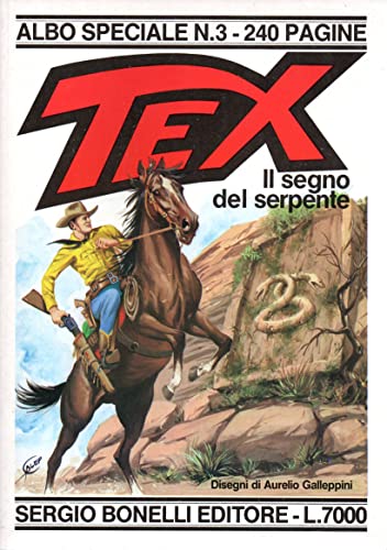 Tex Albo Speciale 3 Il segno del serpente giugno 1990
